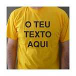 T-shirt Estampada Personalizada