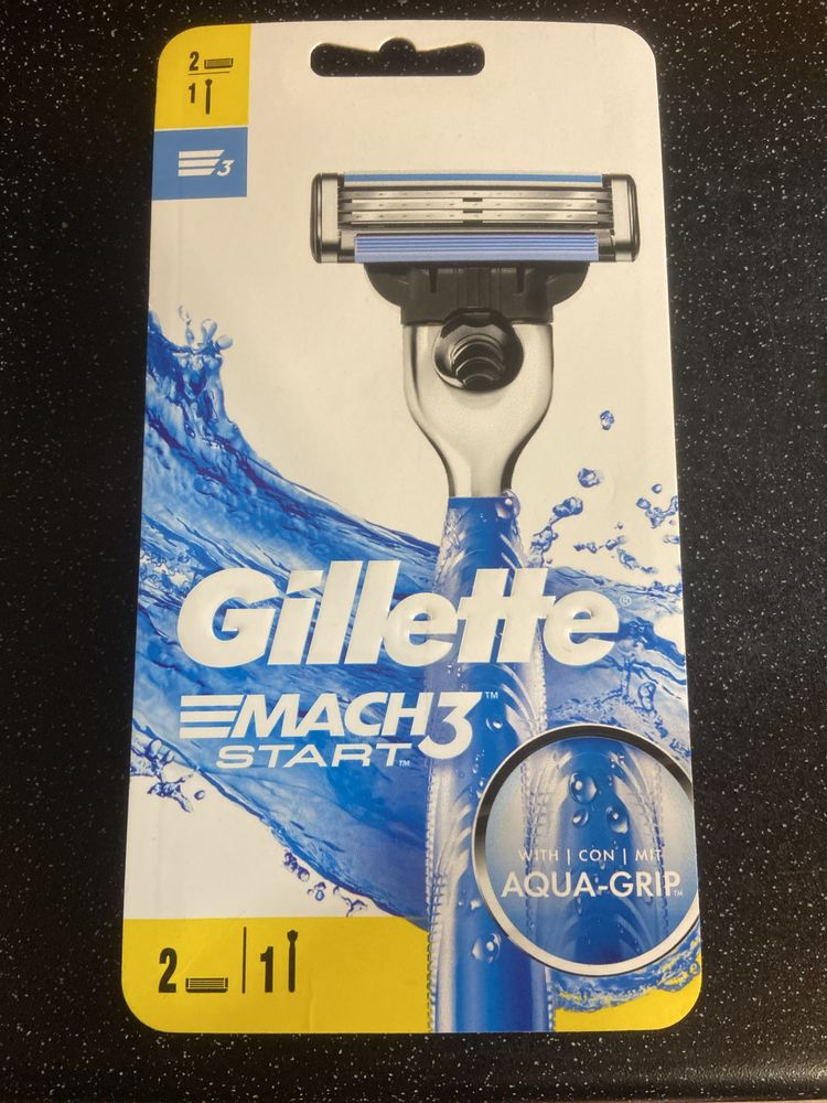 Maszynka Gillette Mach 3 Start Aqua Grip