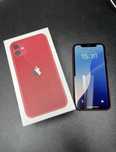 iPhone 11 64GB Czerwony – 74% baterii + pudełko + 3 etui
