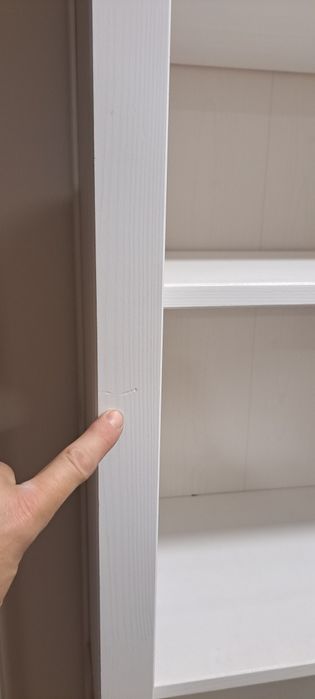 Regał hemnes ikea kolor biały