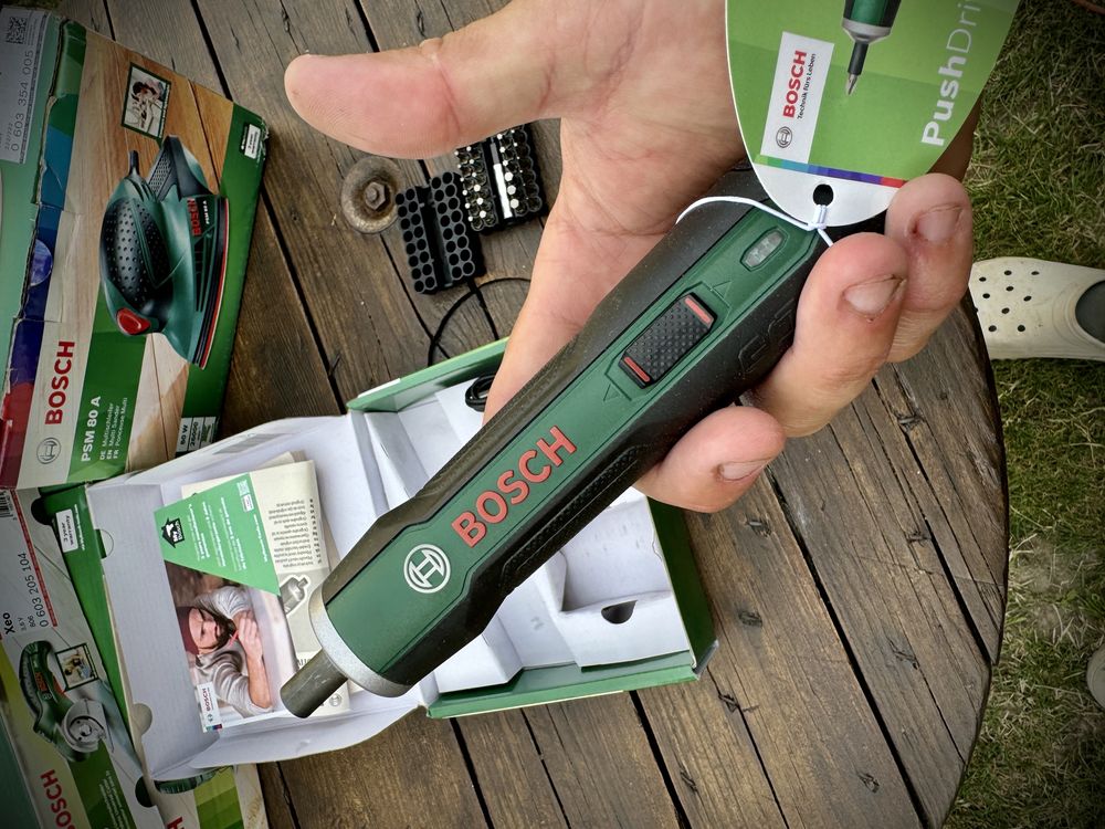 Електровикрутка акумуляторна Bosch PushDrive 3.6 В