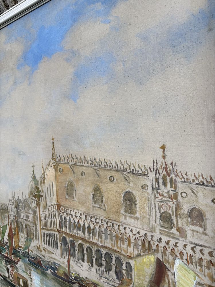 Obraz na płótnie oprawiony duży(171,5x131,5 cm )Wenecja