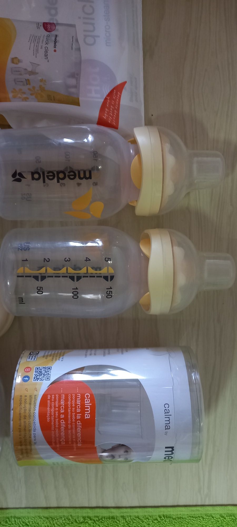 Medela Swing Flex Premium bomba extractora de leite +4 Biberões