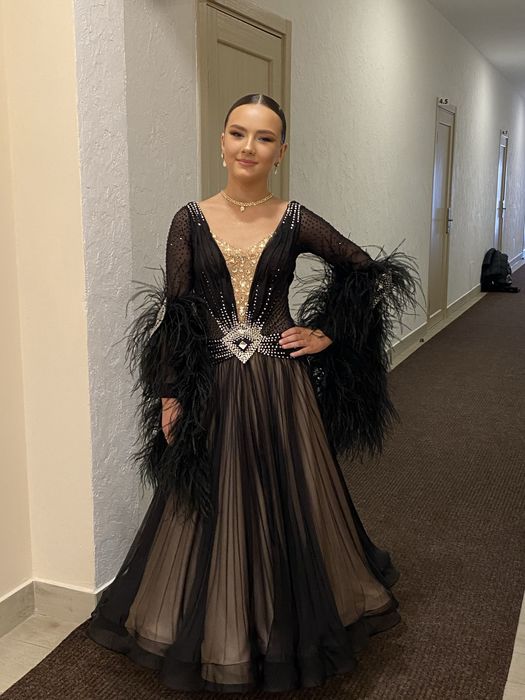 Сукня для бальних танців.Європейська програма.