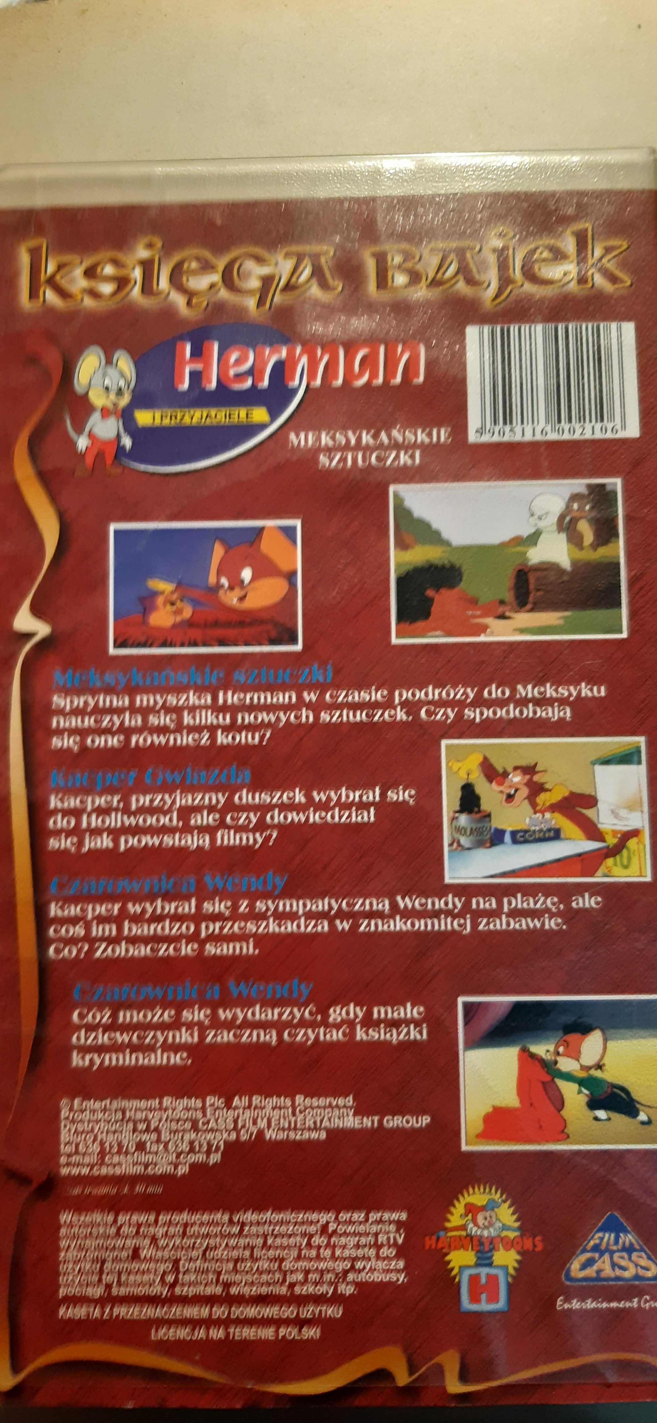 kaseta vhs bajka prl herman