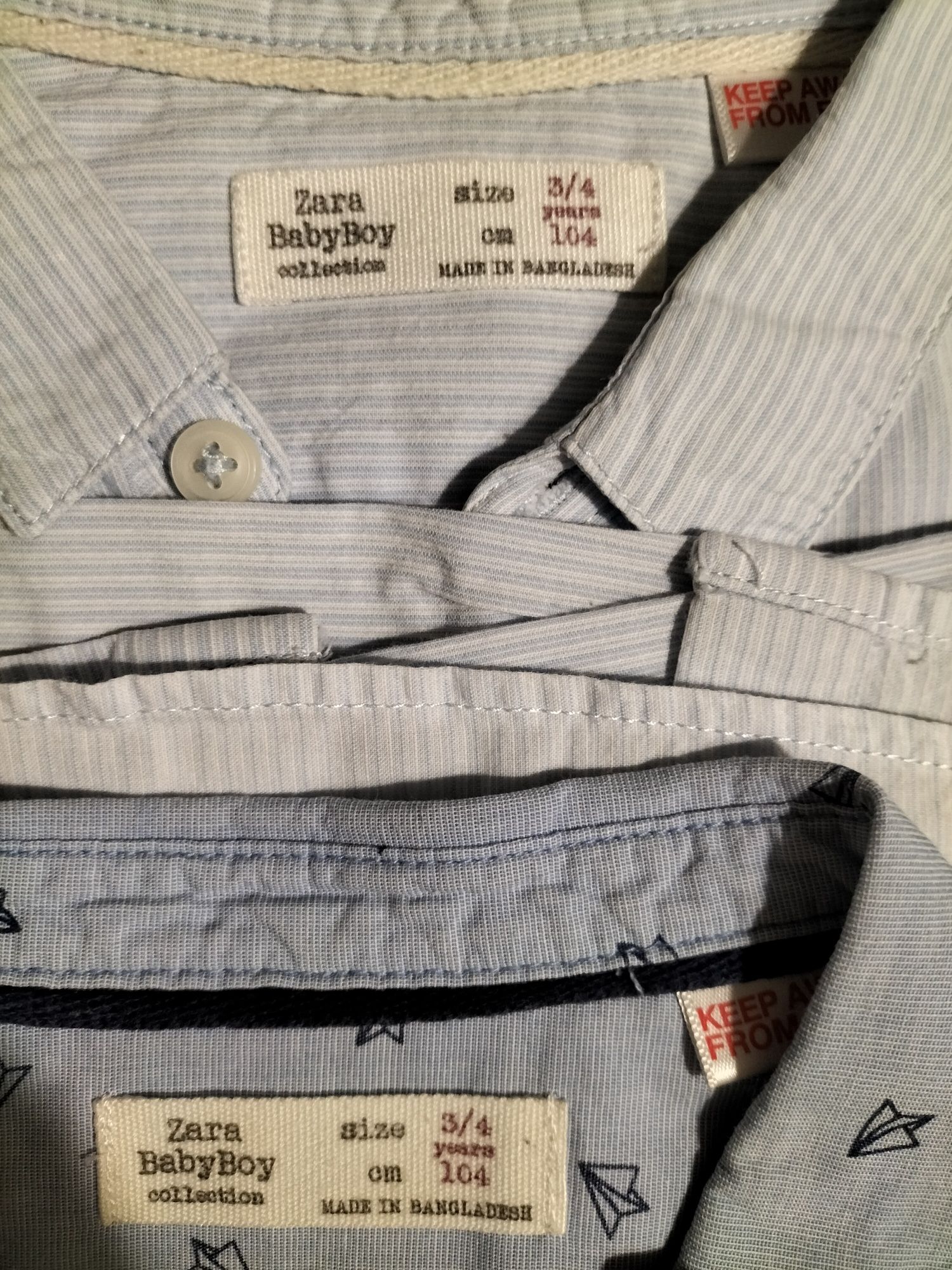 4 camisas multimarcas rapaz