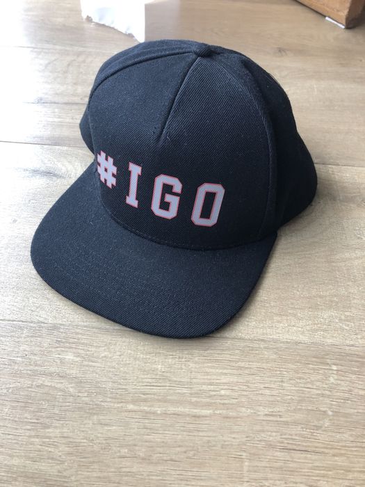 Czapka z daszkiem snapback czarna Beechfield z imieniem #IGO