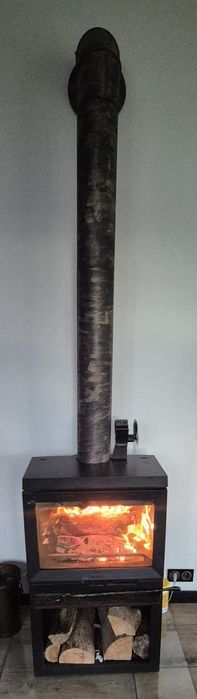 JOTUL F520 3 szyby żeliwny kominek norweski koza piec wolnostojący