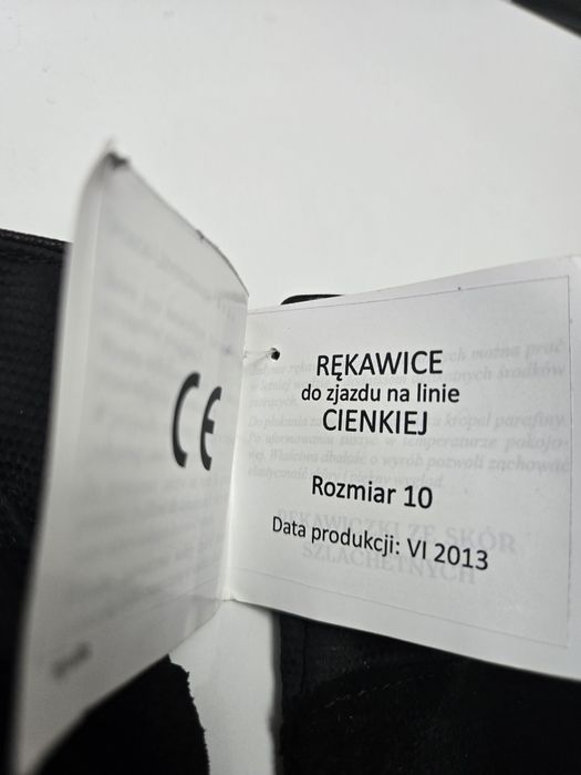 Rękawice wojskowe do zjazdu na linie cienkiej r10