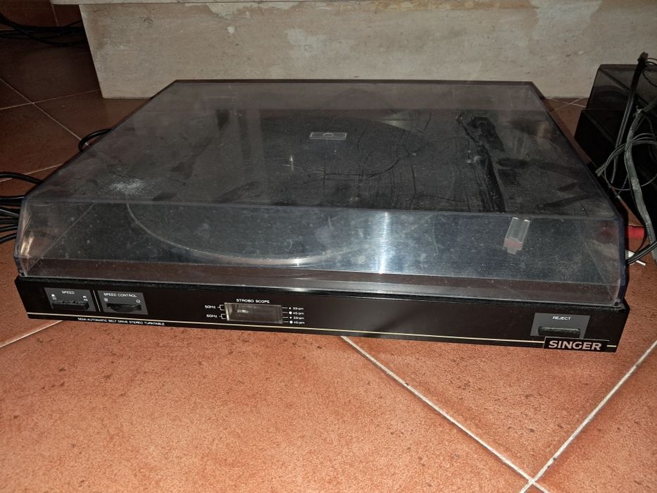 2 gira discos para peças ou reparação