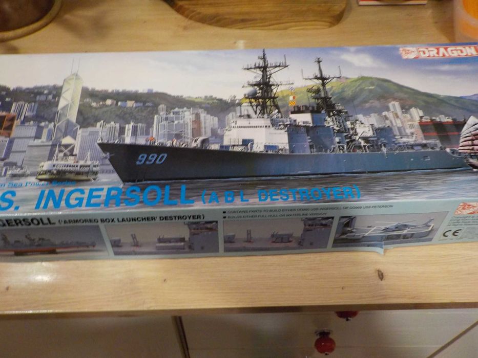 u.s.s. "ingersoll" drago 1/350 wyprzedaż kolekcji