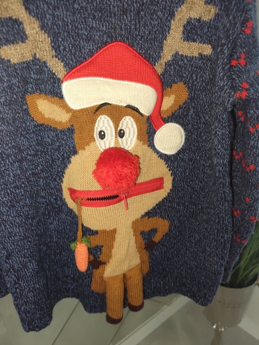 Sweterek świąteczny Renifer