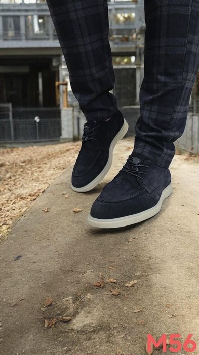 Замшевые лоферы туфли 40-45