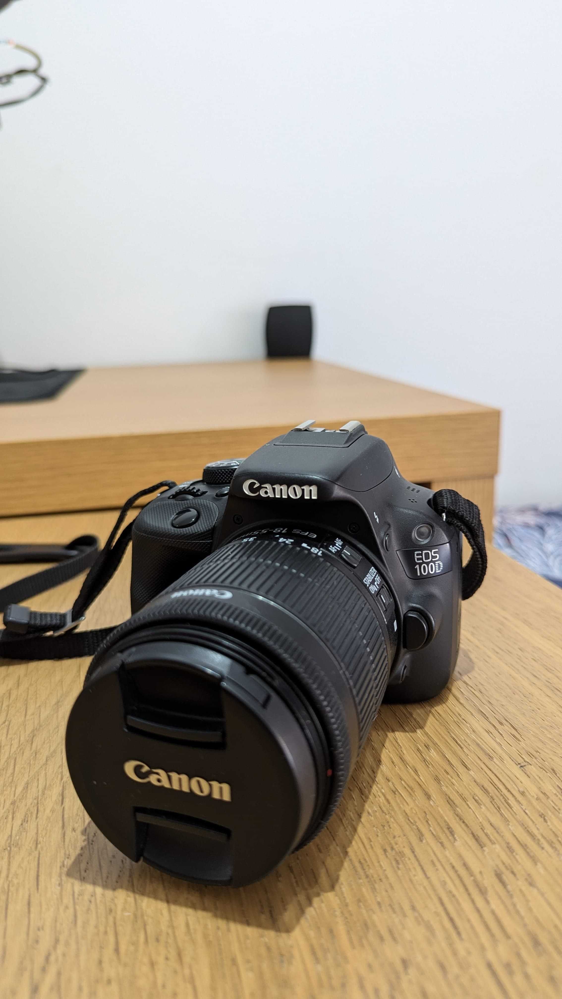CANON EOS 100D com objetiva EFS 18-55mm