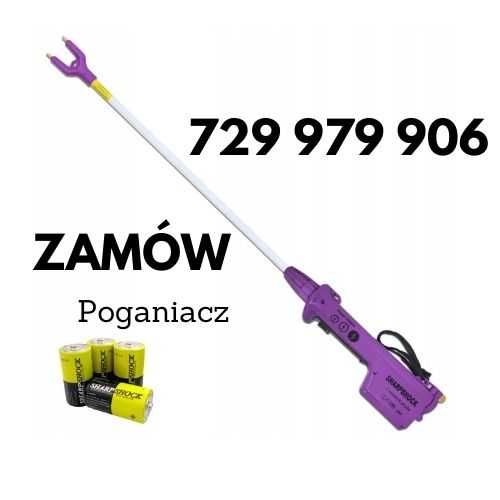Poganiacz elektryczny dla bydła świń trzody na baterie 7000 V