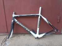 Frameset rama szosowa karbon + widelec S/M