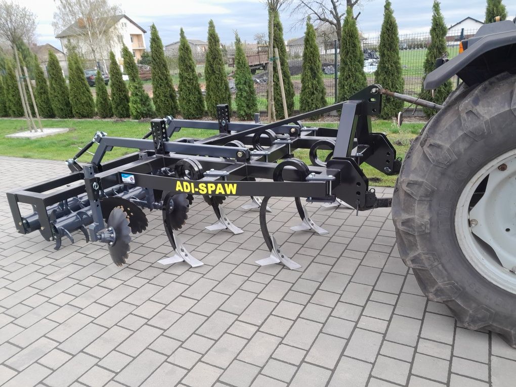 Agregat bezorkowy, kultywator ścierniskowy Agregat podorywkowy 2.4m-3m