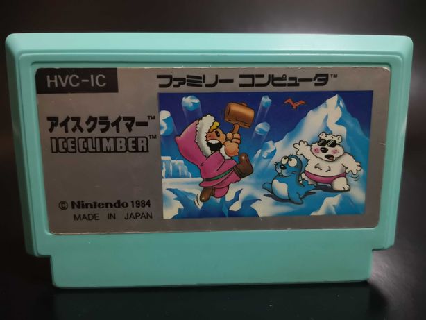 Ice Climber - Pegasus - Famicom - Oryginał - Gra Telewizyjna