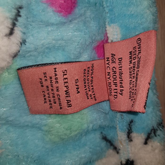 szlafrok piżama z kapciami Hello Kitty