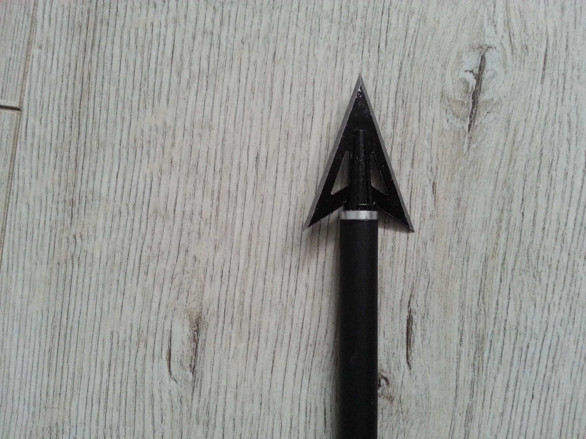 Grot do strzały polowanie stal węglowa nowe 6,8 gram dwu ostrzowe