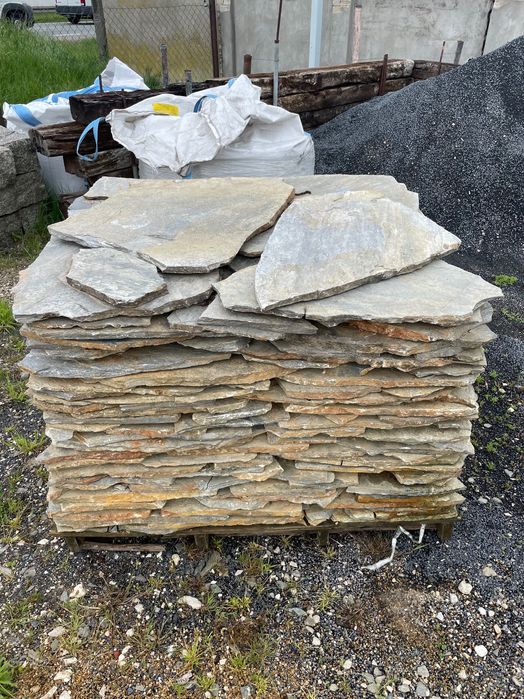 ŁUPEK NATURALNY Kamień Ogrodowy Płyty na Taras Schody Ogród Dzikówka