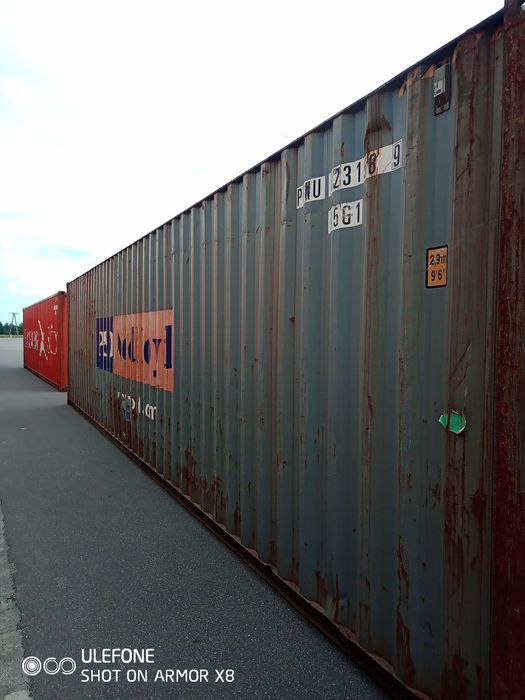 Tani Kontener morski 12 m ze zdjęć 40 HC używany