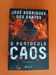 Livro novo O PROTOCOLO CAOS de José Rodrigues dos Santos