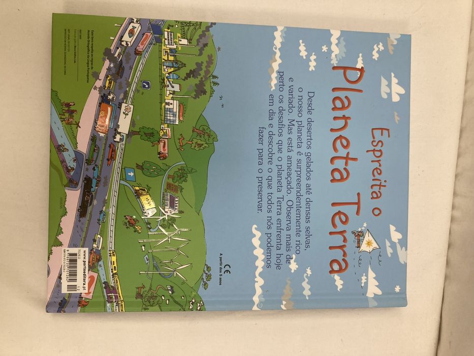 Livro Infantil Espreita O Planeta Terra