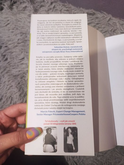 Książka 4-godzinne ciało Timothy Ferriss. Hit!!