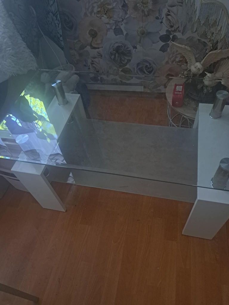 Stół szklany 110x60