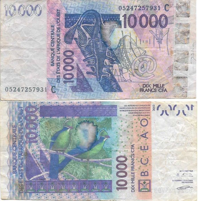 Burkina Faso - Estados da África Ocidental - - - - - Notas