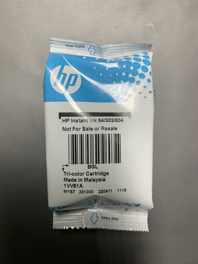 Tinteiro HP tri-color (63/303/804)