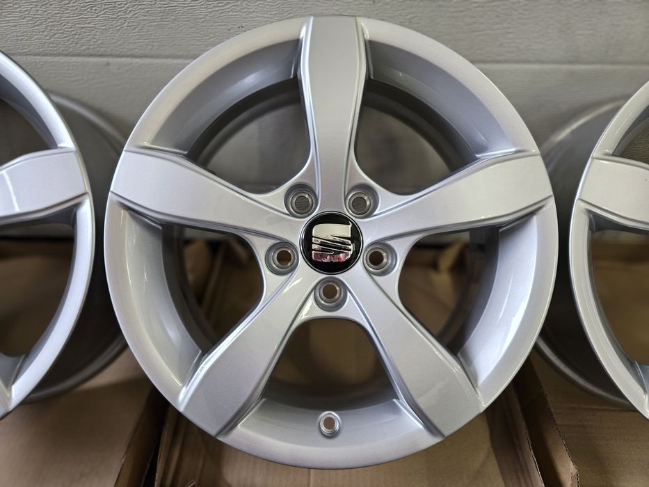 Nowe 15 " Seat 5x100 Felgi Ibiza Toledo Leon Alufelgi