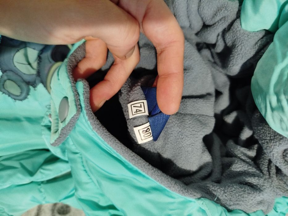 Демісезонний комбінезон 74-80 р.