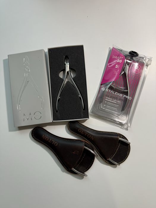 Ціна за все! Кусачкипрофесійні для шкіри Olton та Staleks Pro