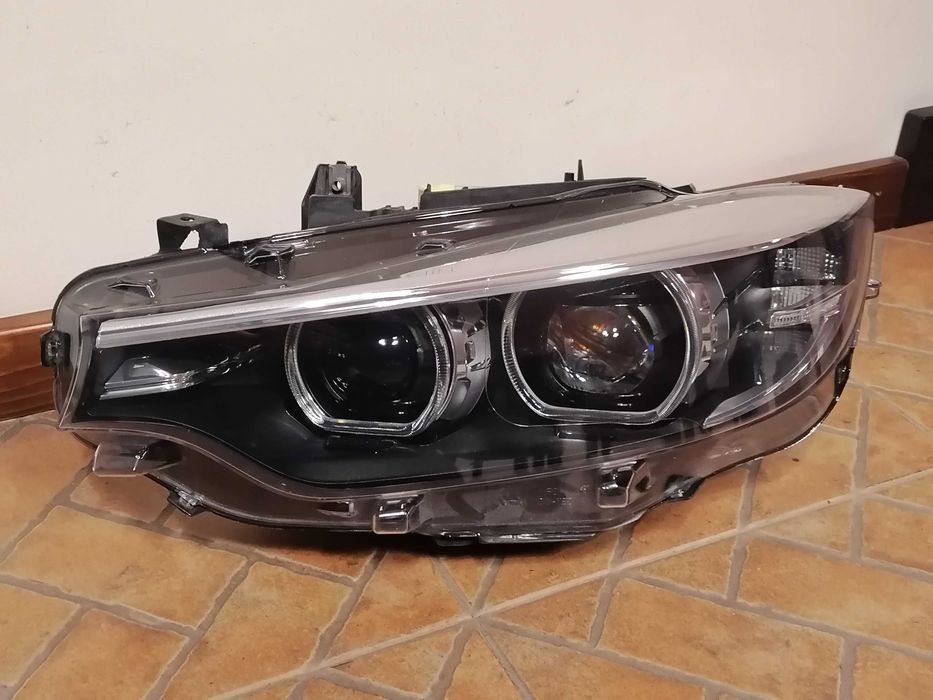 Farol Bmw serie 4 f32 f33 f36 lci ótica óptica Led