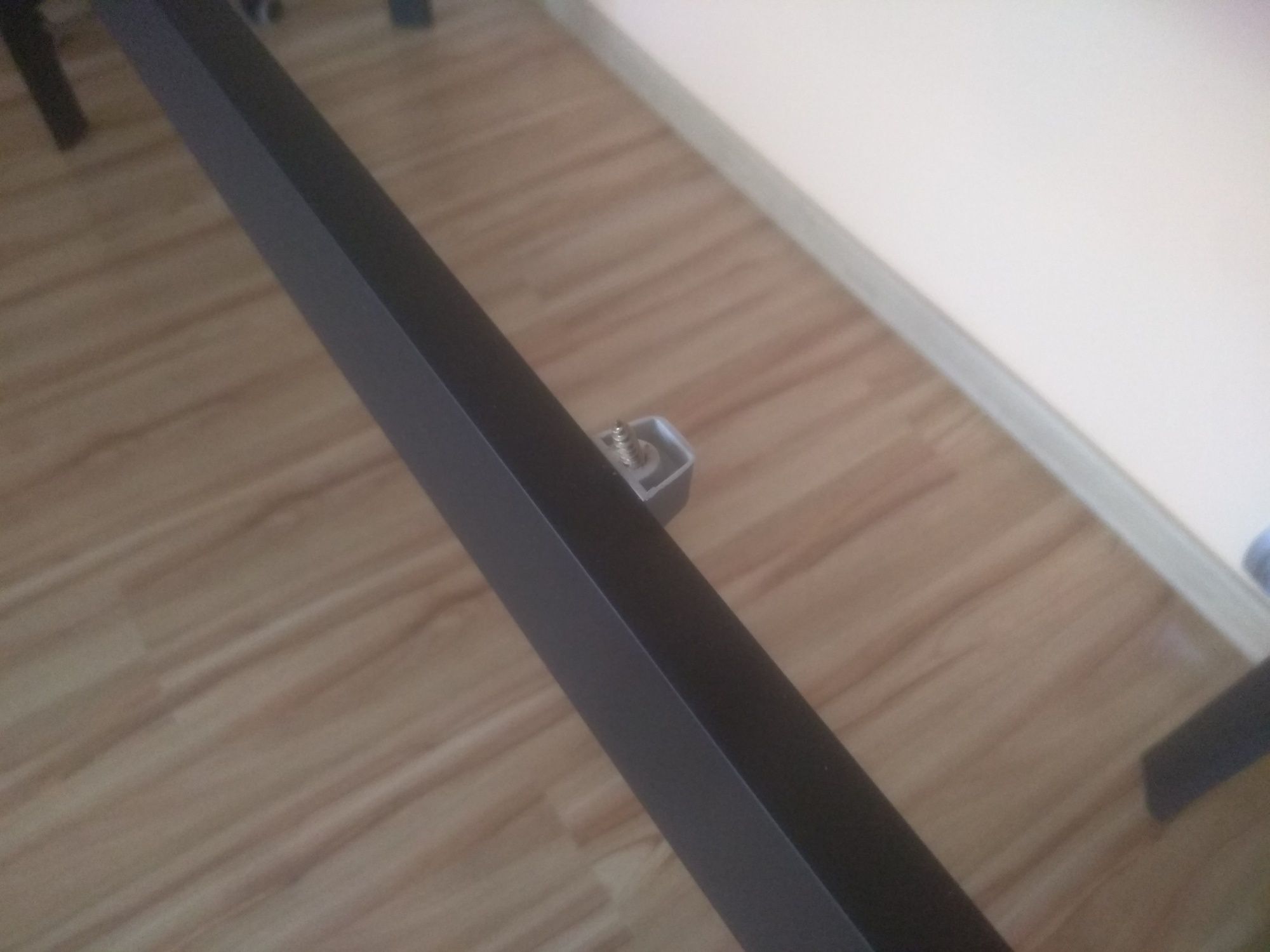 Stelaż czarny pod biurko stół solidny tanio