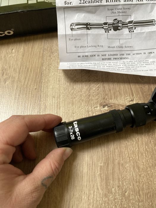 Luneta celownicza tasco 3-7x28mm