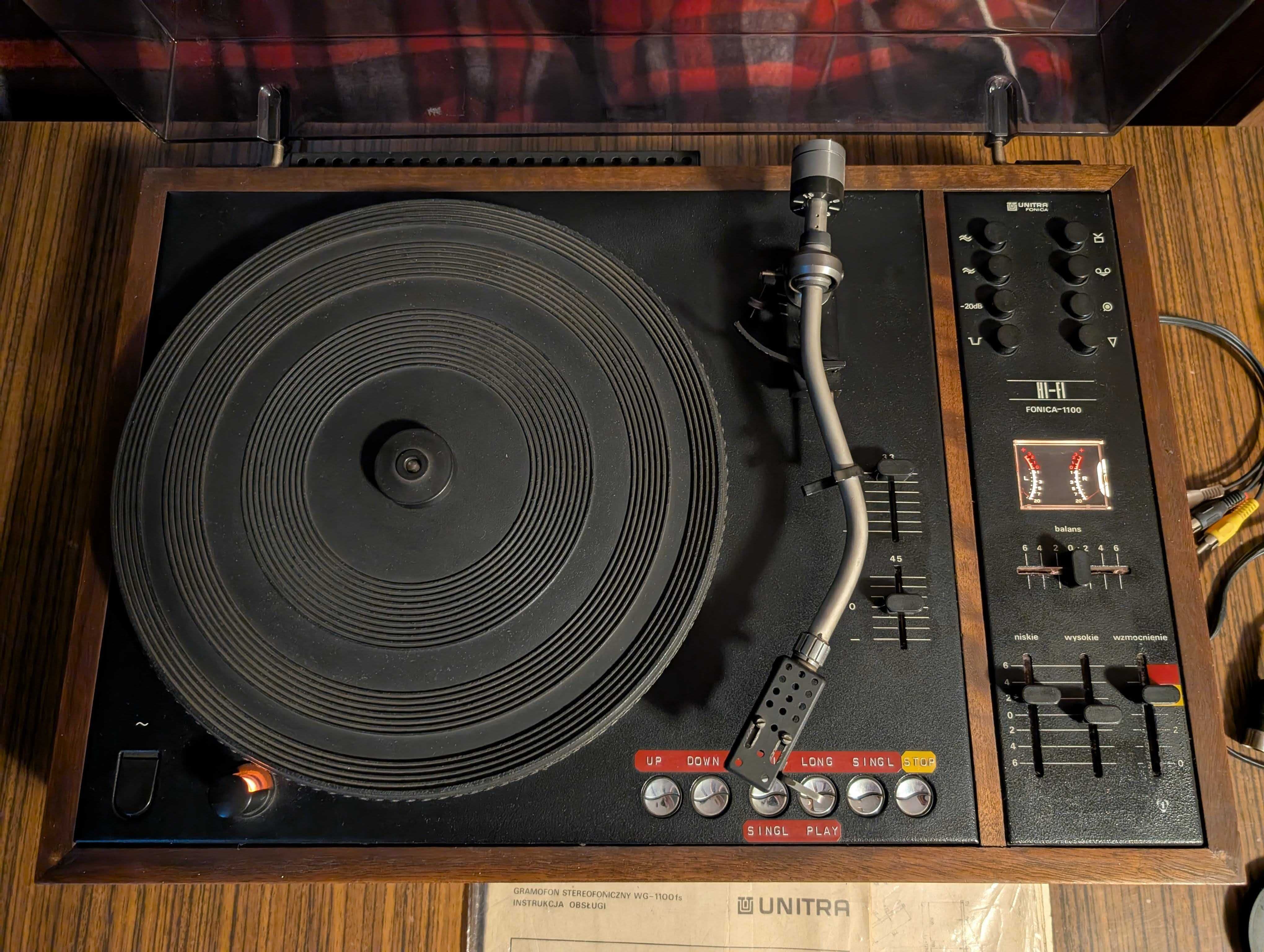 Gramofon Unitra Fonica WG-1100 fs