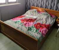 Łóżko z materacem do sypialni 140/150 x 200
