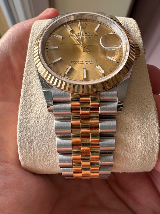 ROLEX  DATEJUST stal/złoto - NOWY poniżej ceny retail
