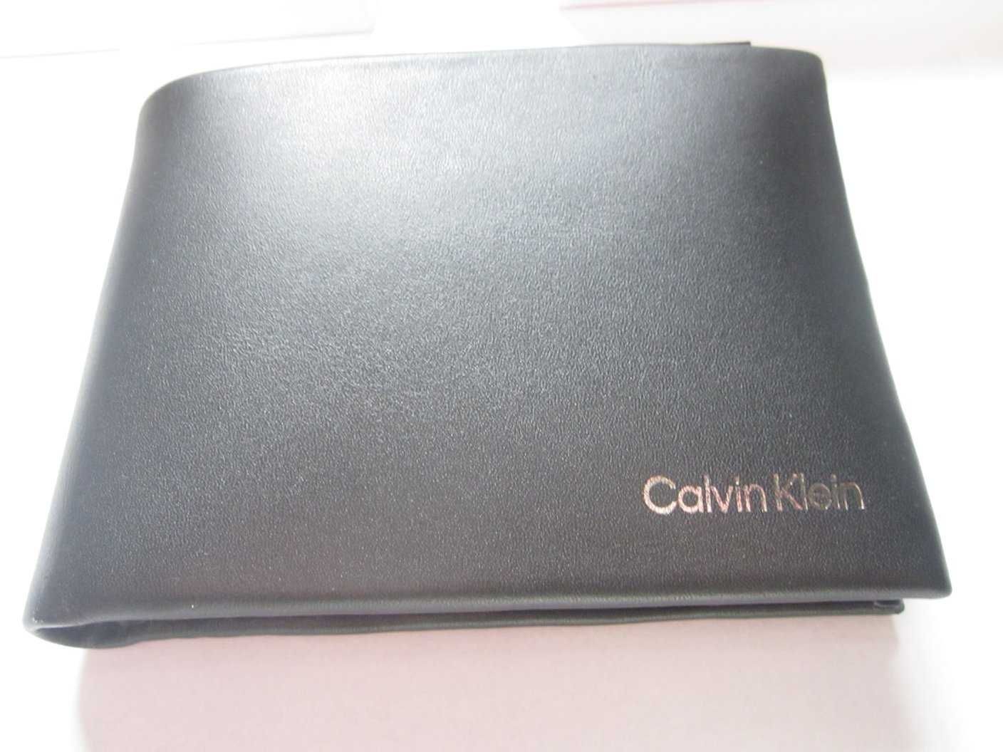 Portfel skórzany Calvin Klein RFID za 144zł z 359,99zł! 60% wyprzedaż!