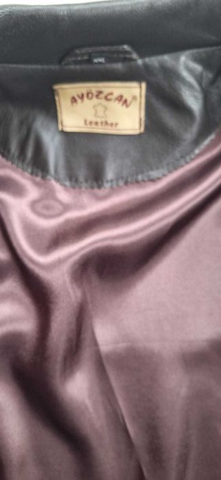 Kurtka skórzana męska