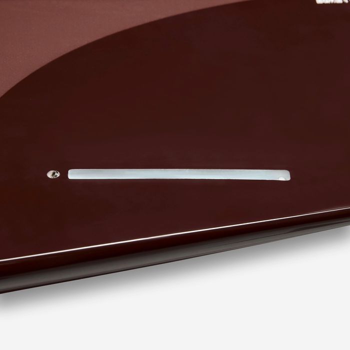 Prancha de surf fish 6'1 com caixas Futures sem quilhas - bordeaux