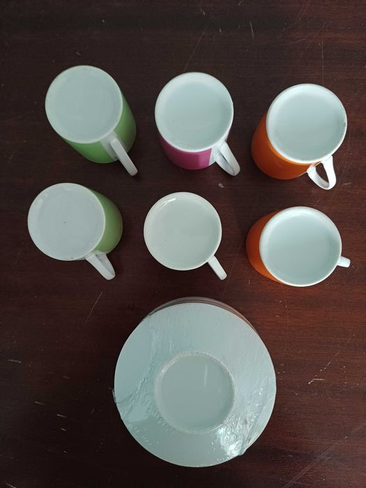 Conjunto de 6 Chávenas de Café