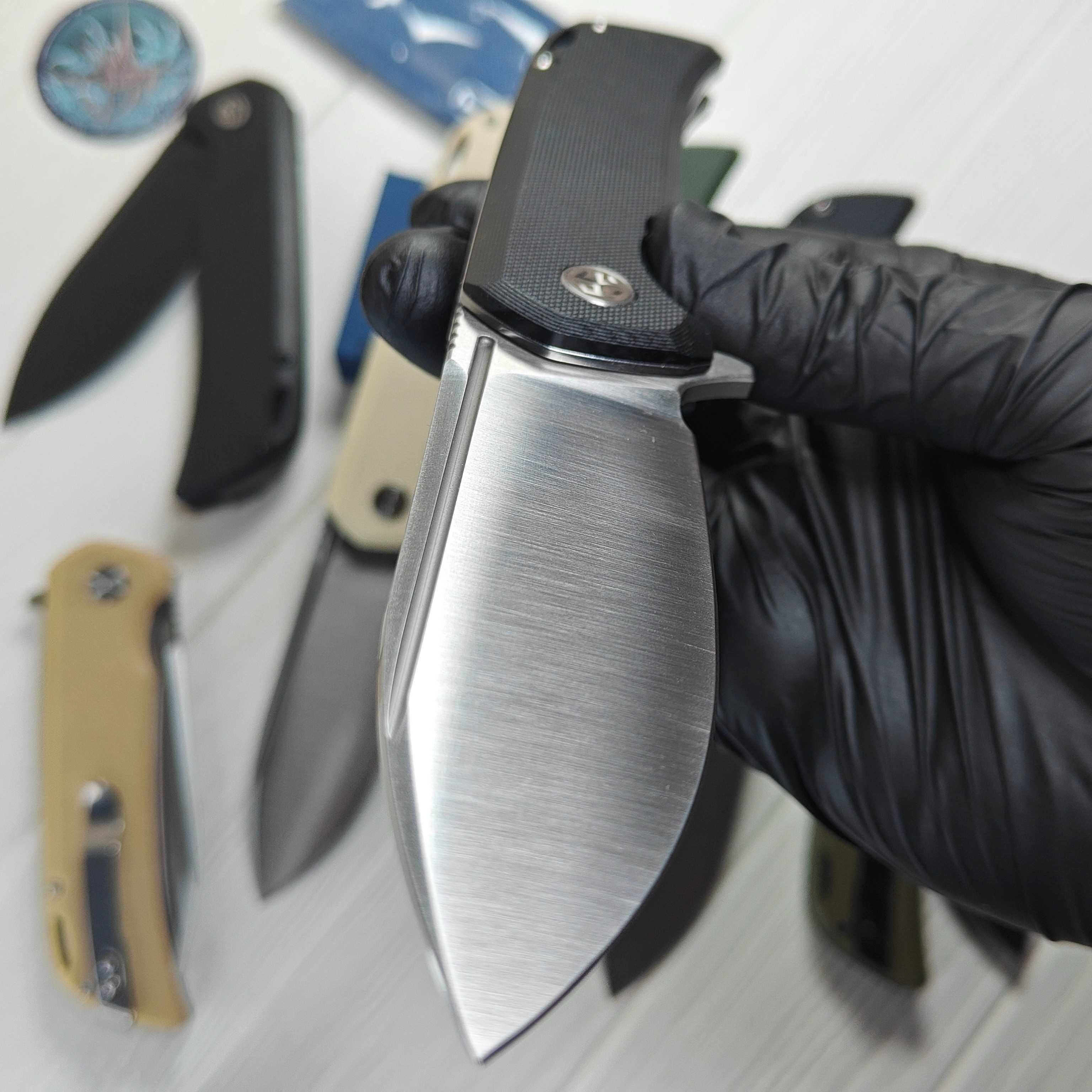 Складной нож PETRIFIED FISH PFB05 Tunny 14C28N (оригінал) ніж EDC