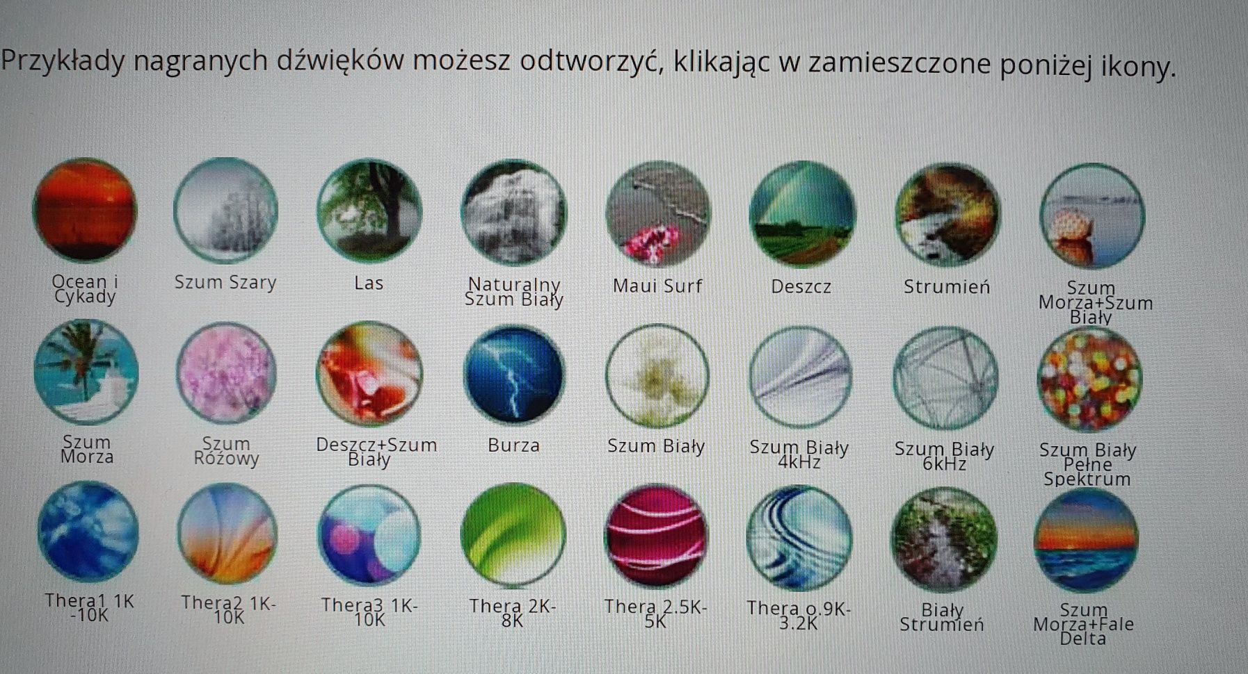 GENERATOR DŹWIĘKÓW  - Sound Therap + głośniczki  pod poduszkę