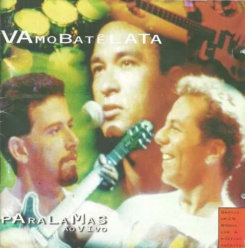 cd Vamo Batê Lata - Paralamas do sucesso Ao Vivo