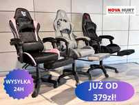Fotel gamingowy obrotowy krzesło do biurka dla gracza Prototype