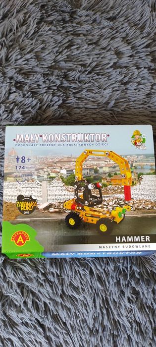Zestaw małego konstruktora maszyny budowlane